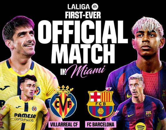 Villarreal kontra Barcelona zagrają w Miami: nowa era LaLigi? Box2Box - Sklep z koszulkami piłkarskimi z całego świata