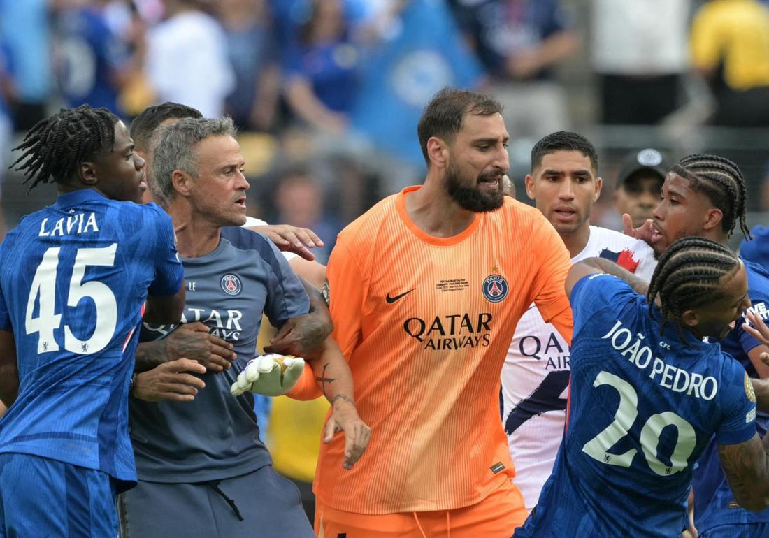 Chaos po finale – Luis Enrique uderza Joao Pedro?! Box2Box - Sklep z koszulkami piłkarskimi z całego świata
