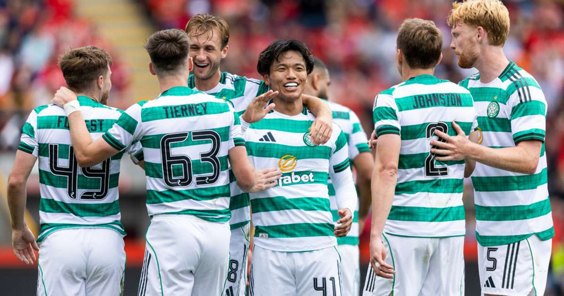 Celtic dominuje w Aberdeen dzięki wspaniałemu golowi Hatate Box2Box - Sklep z koszulkami piłkarskimi z całego świata
